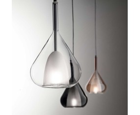 FABAS LUCE SOSPENSIONE LILA BARRA 3 LUCI 2