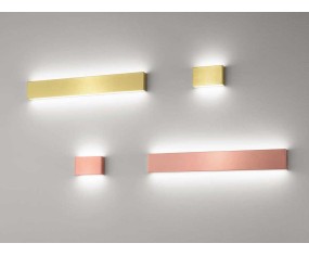 LINEA LIGHT APPLIQUE BOX LED BIEMISSIONE 2