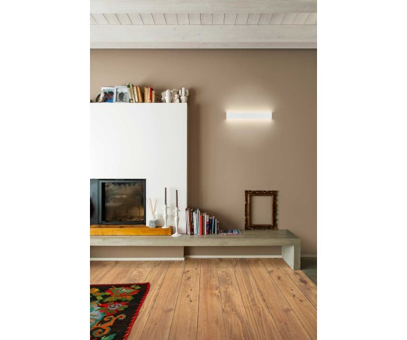 LINEA LIGHT APPLIQUE BOX LED BIEMISSIONE