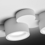 SFORZIN PLAFONIERA IN GESSO CHIO