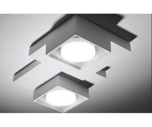 SFORZIN ILLUMINAZIONE PLAFONIERA IN GESSO SIBARI
