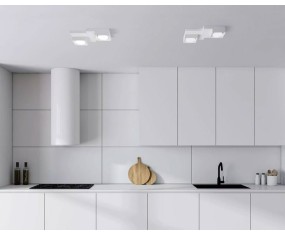 SFORZIN ILLUMINAZIONE PLAFONIERA IN GESSO SIBARI 2