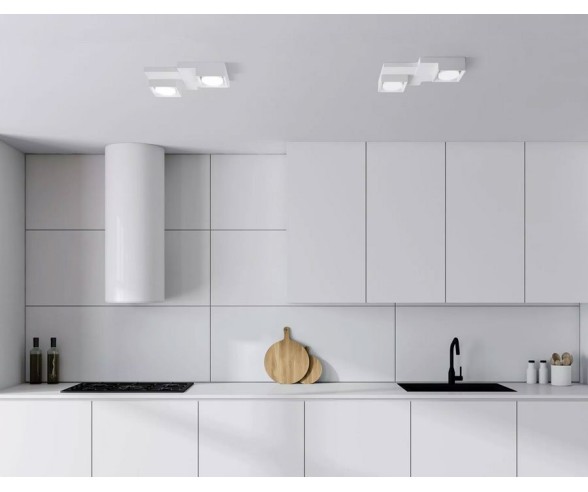 SFORZIN ILLUMINAZIONE PLAFONIERA IN GESSO SIBARI