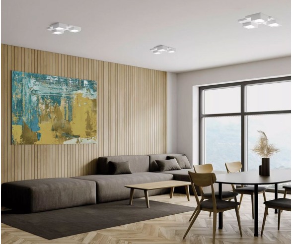 SFORZIN ILLUMINAZIONE PLAFONIERA IN GESSO SIBARI