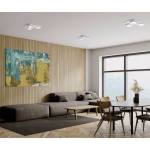 SFORZIN ILLUMINAZIONE PLAFONIERA IN GESSO SIBARI