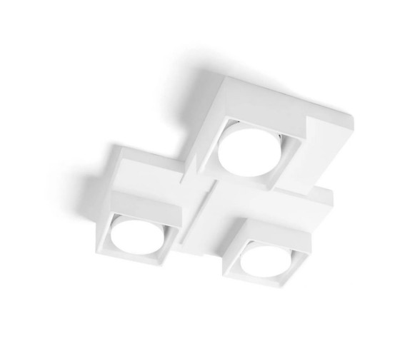 SFORZIN ILLUMINAZIONE PLAFONIERA IN GESSO SIBARI