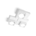 SFORZIN ILLUMINAZIONE PLAFONIERA IN GESSO SIBARI