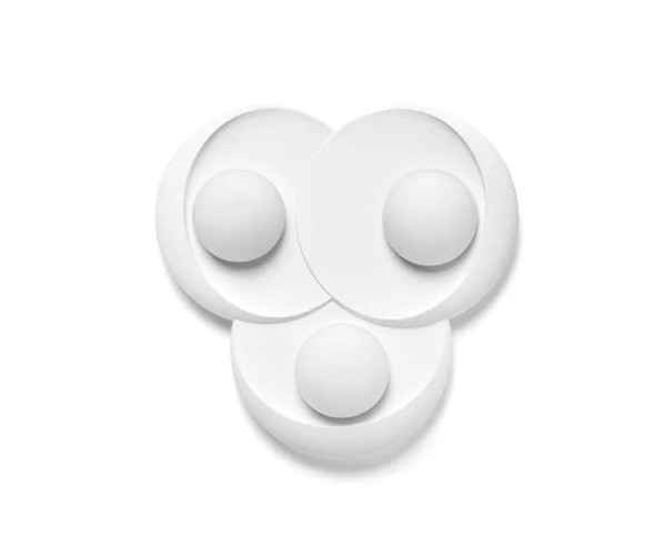 SFORZIN ILLUMINAZIONE PLAFONIERA IN GESSO PITANE