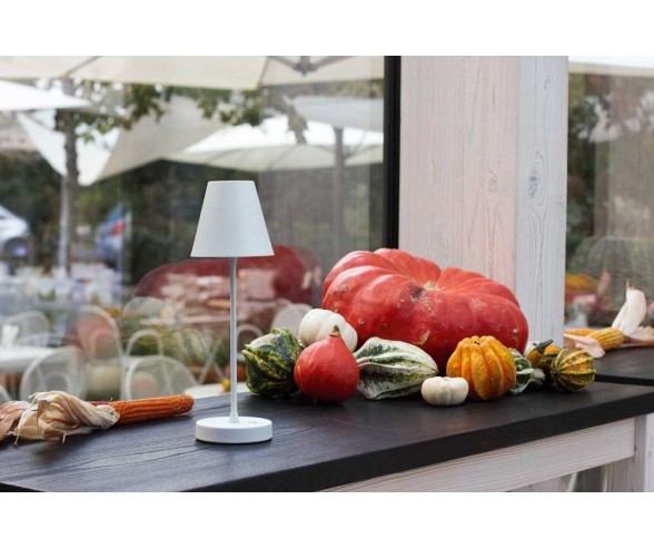 SIKREA LAMPADA DA TAVOLO LA ANGINA LED METALLO