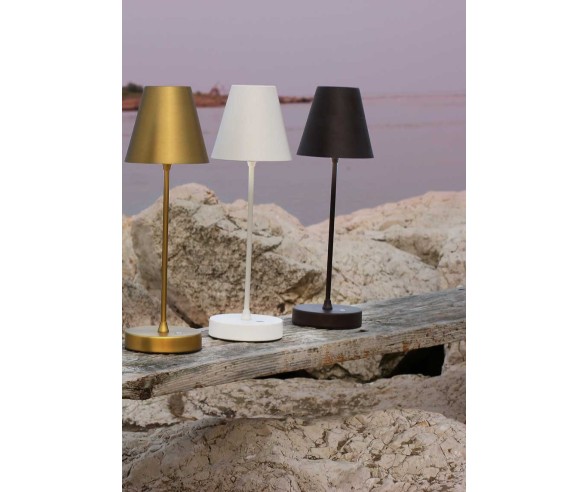 SIKREA LAMPADA DA TAVOLO LA ANGINA LED METALLO