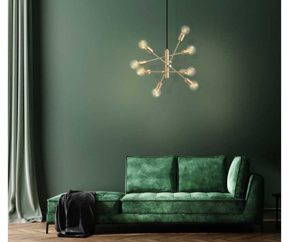 LAMPADARIO PER CAMERA DA LETTO GRADOLI 1