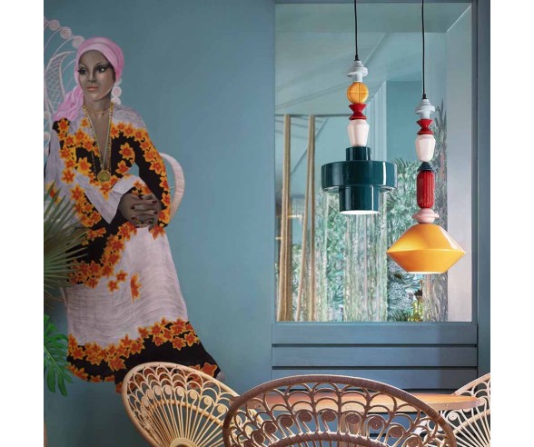 FERROLUCE DECO' SOSPENSIONE LARIAT C2510