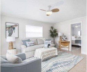 ACB VENTILATORE DA SOFFITTO LUCE LED BISE 2