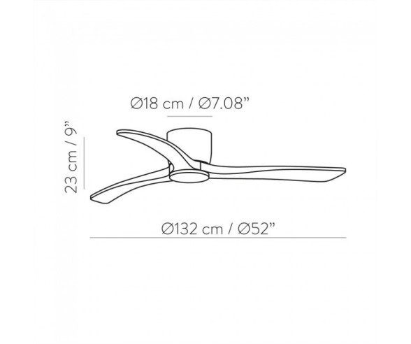 ACB VENTILATORE DA SOFFITTO SIROCO
