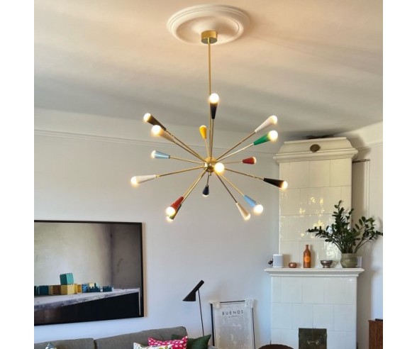 STILNOVO LAMPADARIO SPUTNIK