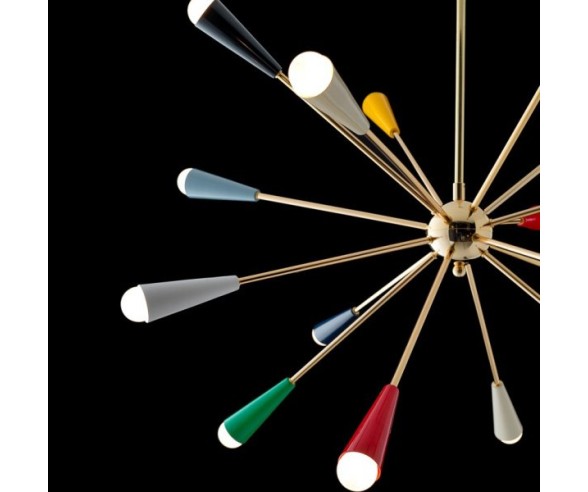 STILNOVO LAMPADARIO SPUTNIK