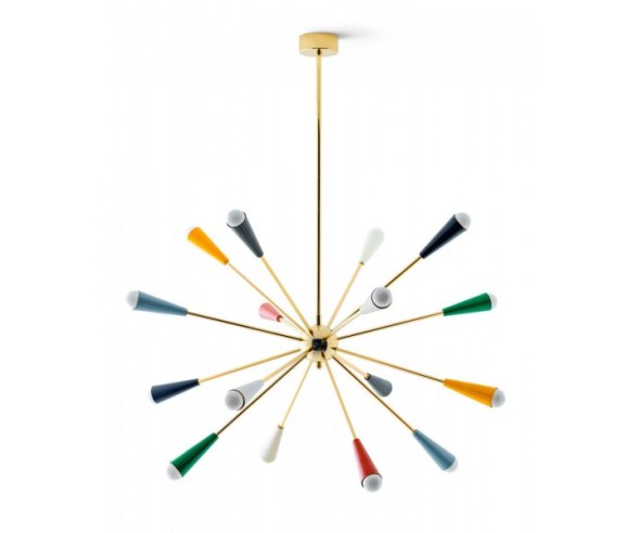 STILNOVO LAMPADARIO SPUTNIK
