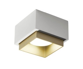 SFORZIN ILLUMINAZIONE PLAFONIERA QUADRATA SYME 2