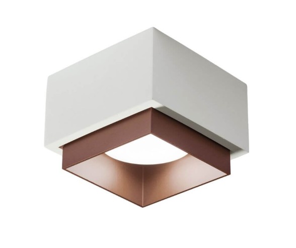 SFORZIN ILLUMINAZIONE PLAFONIERA QUADRATA SYME