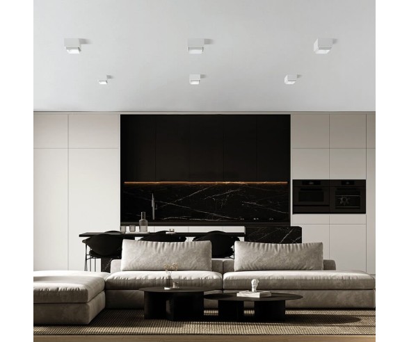 SFORZIN ILLUMINAZIONE PLAFONIERA QUADRATA SYME