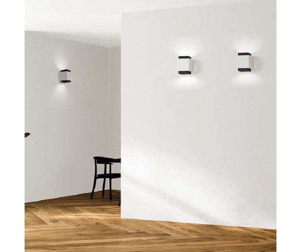 SFORZIN ILLUMINAZIONE APPLIQUE QUADRATO SYME