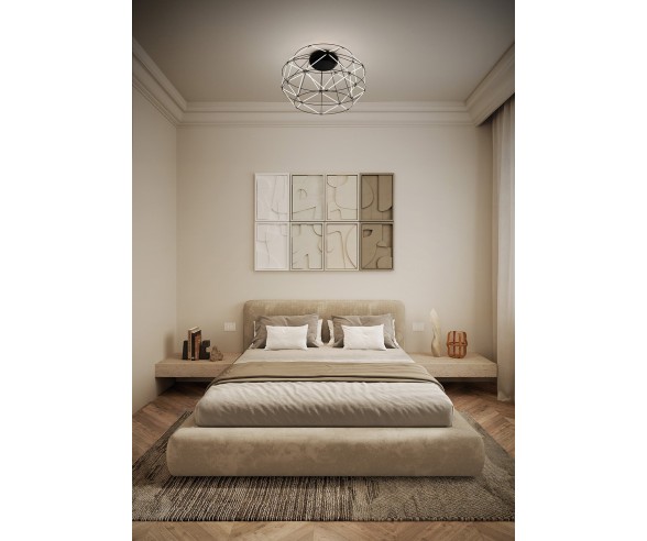 SFORZIN SOSPENSIONE EUCLIDE NERO