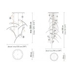 SLAMP SOSPENSIONE TULIP ROUND
