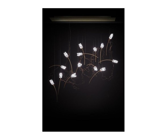 SLAMP LAMPADARIO TULIP LINEAR