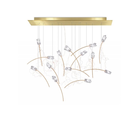 SLAMP LAMPADARIO TULIP LINEAR