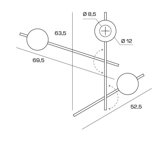 MILOOX APPLIQUE MIKADO CIPRIA