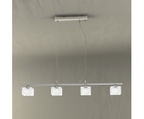 TOP LIGHT SOSPENSIONE 4 LUCI METROPOLITAN