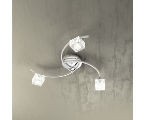 TOP LIGHT PLAFONIERA 3 LUCI METROPOLITAN