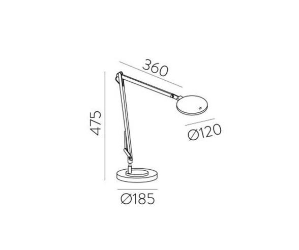 ACB LAMPADA DA TAVOLO LUXA