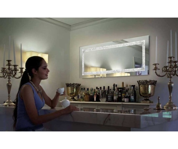 SIL LUX SPECCHIO CON ILLUMINAZIONE NARCISO