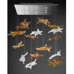 SIL LUX SOSPENSIONE FOGLIE SP H/337