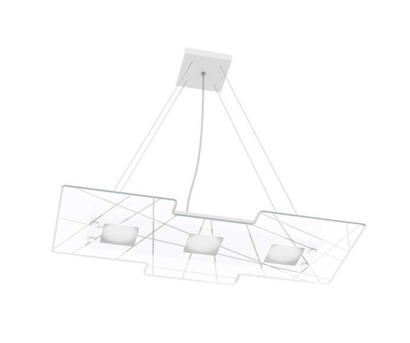 TOP LIGHT SOSPENSIONE CON LUCI BIEMISSIONE FOCUS