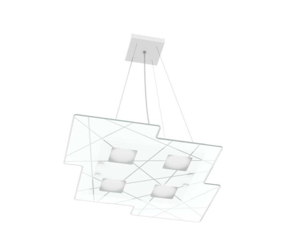 TOP LIGHT SOSPENSIONE CON LUCI BIEMISSIONE FOCUS