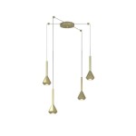 TOP LIGHT SOSPENSIONE 4 LUCI AYGO