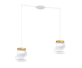 TOP LIGHT SOSPENSIONE 2 LUCI DRUM