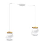 TOP LIGHT SOSPENSIONE 2 LUCI DRUM
