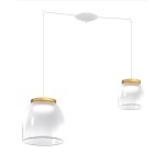 TOP LIGHT SOSPENSIONE 2 LUCI DRUM