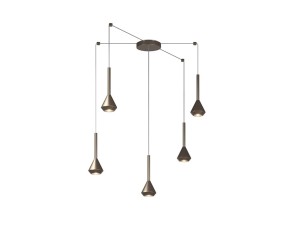 TOP LIGHT SOSPENSIONE 5 LUCI AYGO