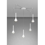 TOP LIGHT SOSPENSIONE 5 LUCI AYGO