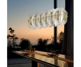 SLAMP SOSPENSIONE LINEARE FIORDLYS 2