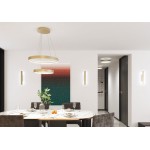 TOP LIGHT SOSPENSIONE 2 ANELLI MALIKA
