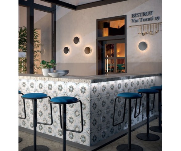 Redo Group Discus outdoor wall lamp