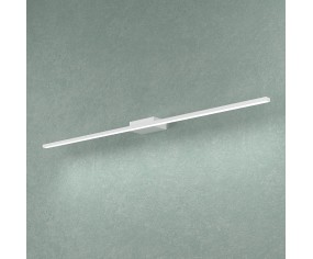 Applique da specchio 90cm metallo bianco LED 4000k