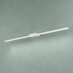 Applique da specchio 90cm metallo bianco LED 4000k