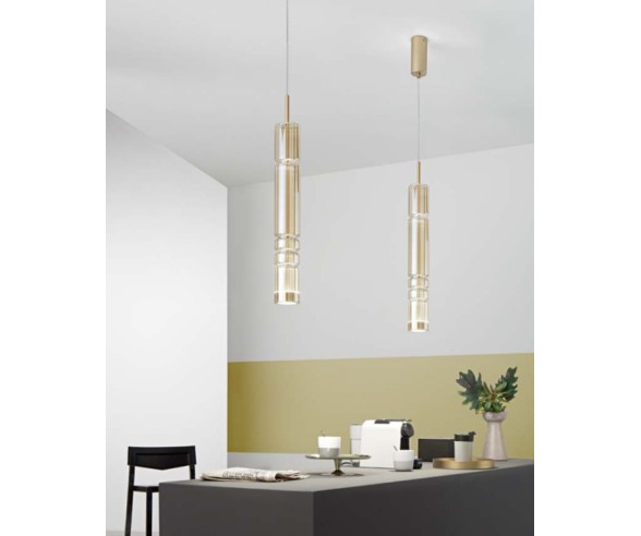 Fan europe Sospensione led Crookes