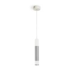 Lampada per penisola cucina grigio perla LED